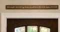 Joshua 24:15 Scripture Sign | Farmhouse Christian Home Decor (Engraved Wood)