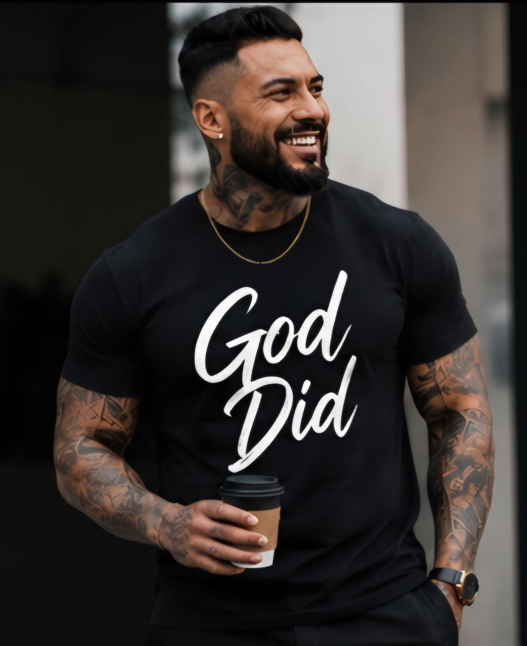 God Did Christian T-Shirt, Faith Based Apparel, Religious Tee