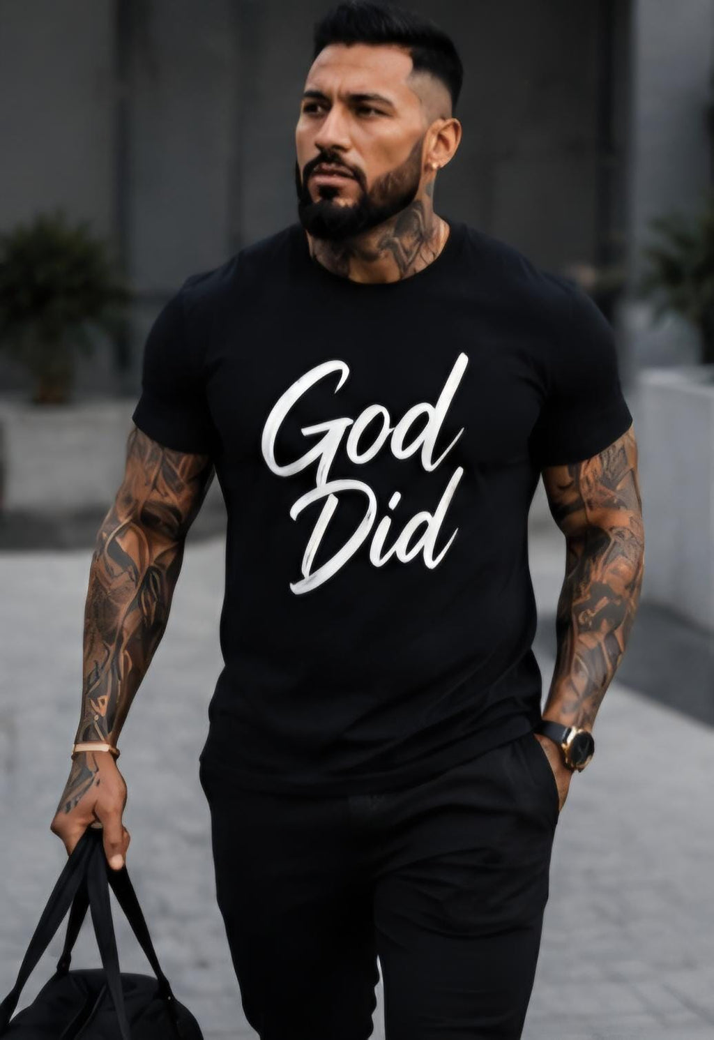God Did Christian T-Shirt, Faith Based Apparel, Religious Tee