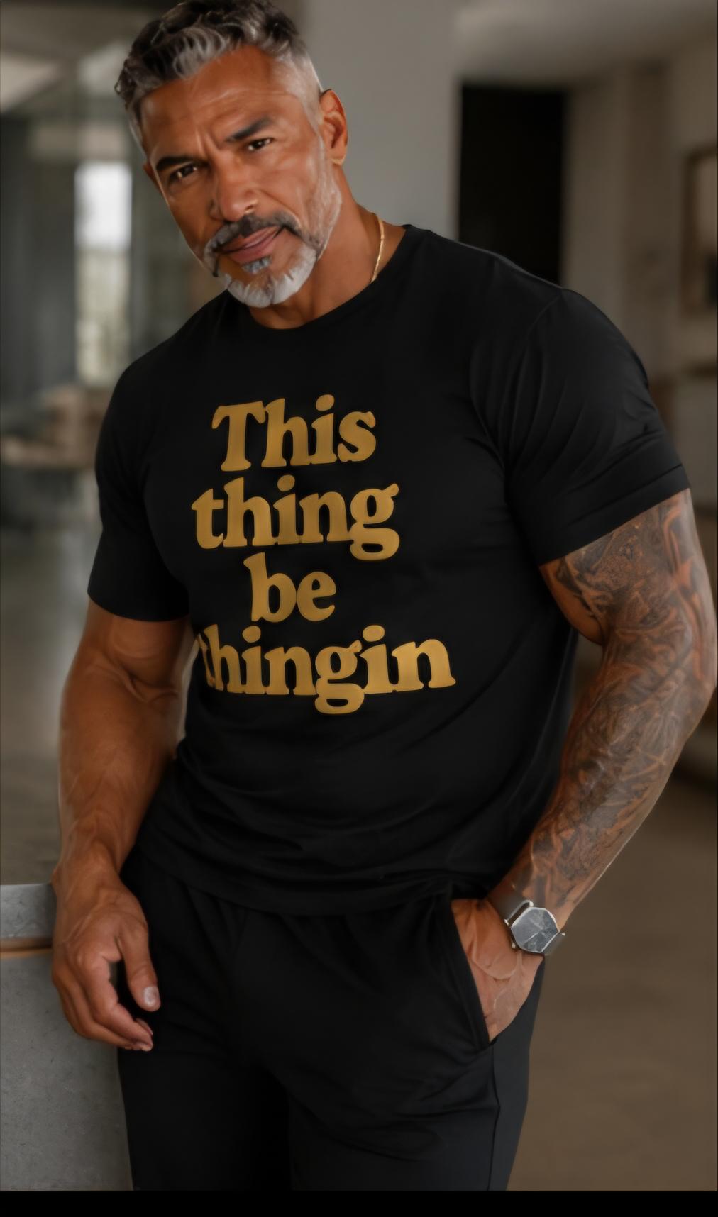 This Thing Be Thingin Graphic T-Shirt, Viral Meme Humor Tee