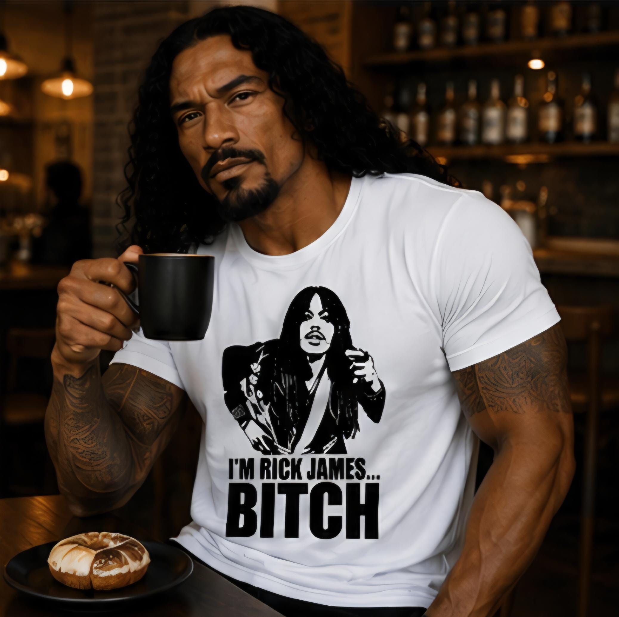 I'm Rick James Bitch Shirt, Funny Rick James Tee, Comedy Quote T Shirt, Retro Humor Graphic Tee, Adult Humor Shirt, Funny Gift for Him