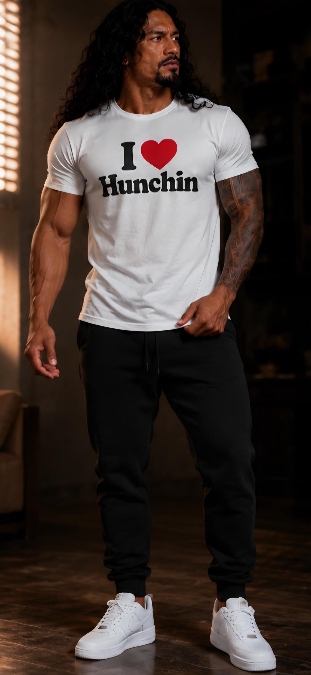 I Love Hunchin Funny Adult Humor T-Shirt, Relationship Comedy Tee