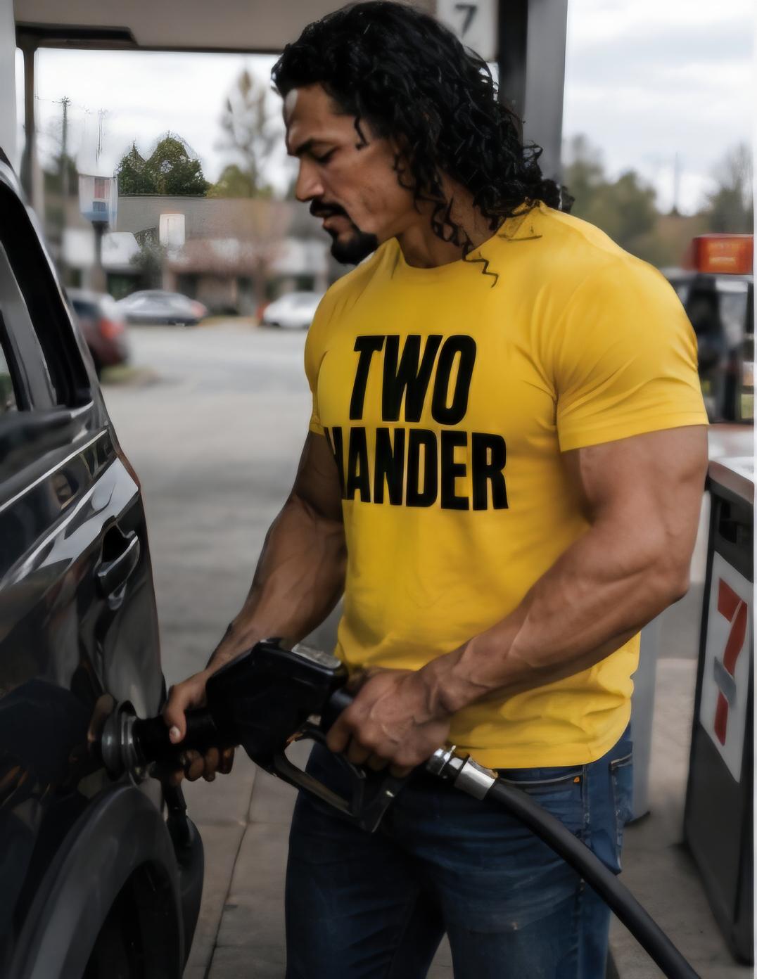 Two Hander Cowboy Shirt: Funny Western Graphic Tee for Rodeo Fans