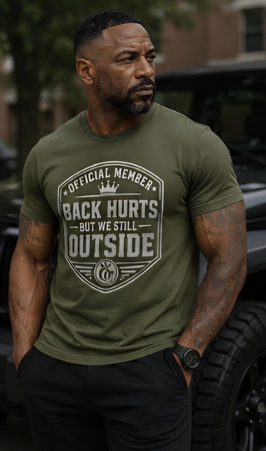 Official Member Back Hurts But Still Outside Shirt, Gen X Humor Tee
