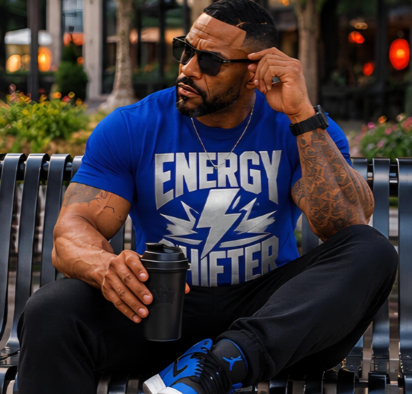Energy Shifter Shirt, Motivational Graphic Tee, Positive Mindset Apparel