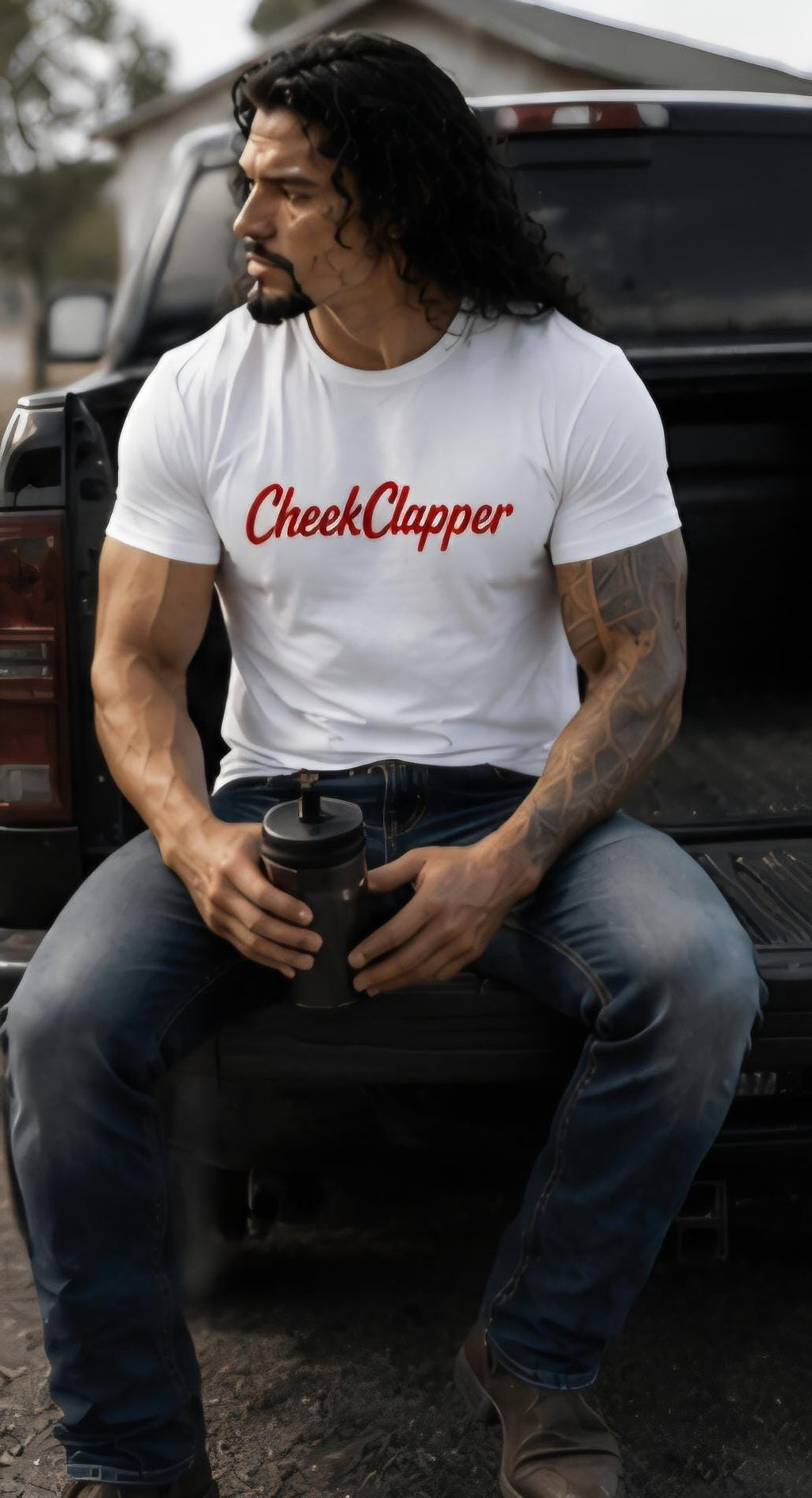 CheekClapper Funny Graphic T Shirt Bold Statement Tee Unisex Graphic Shirt Gift for Him Gift for Her Casual Streetwear Humor Tee