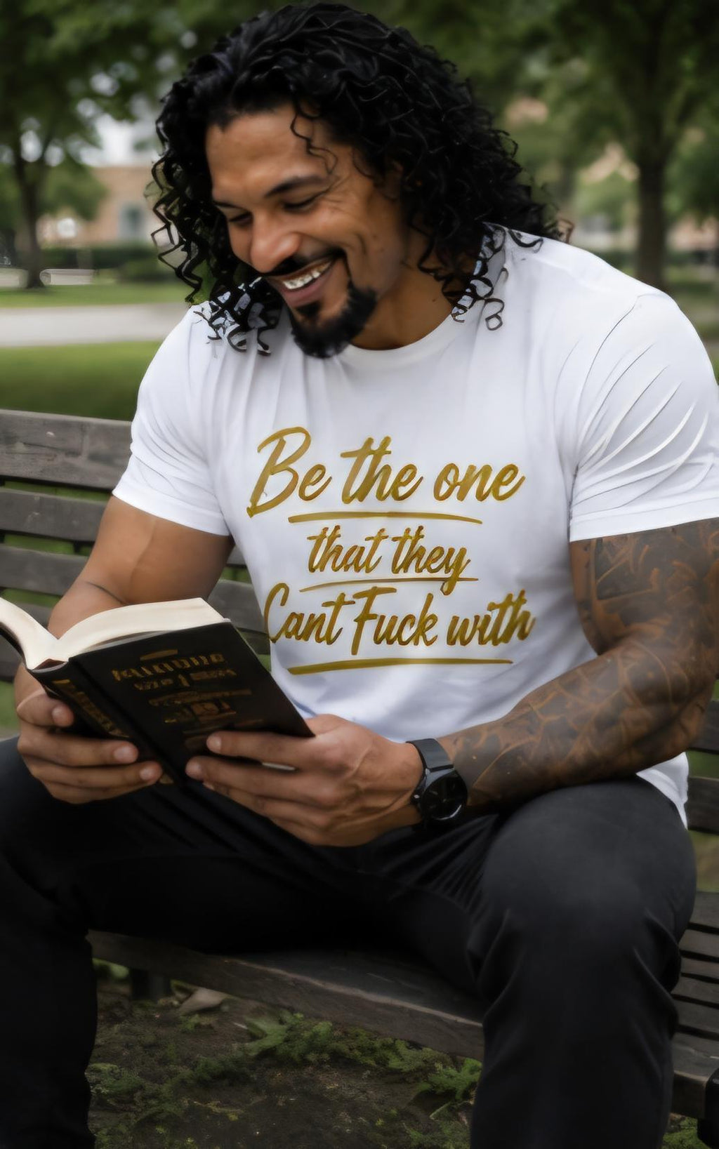 Be the One They Cant Fuck With Motivational Graphic T Shirt Bold Statement Tee Confidence Shirt Unisex Gift for Him