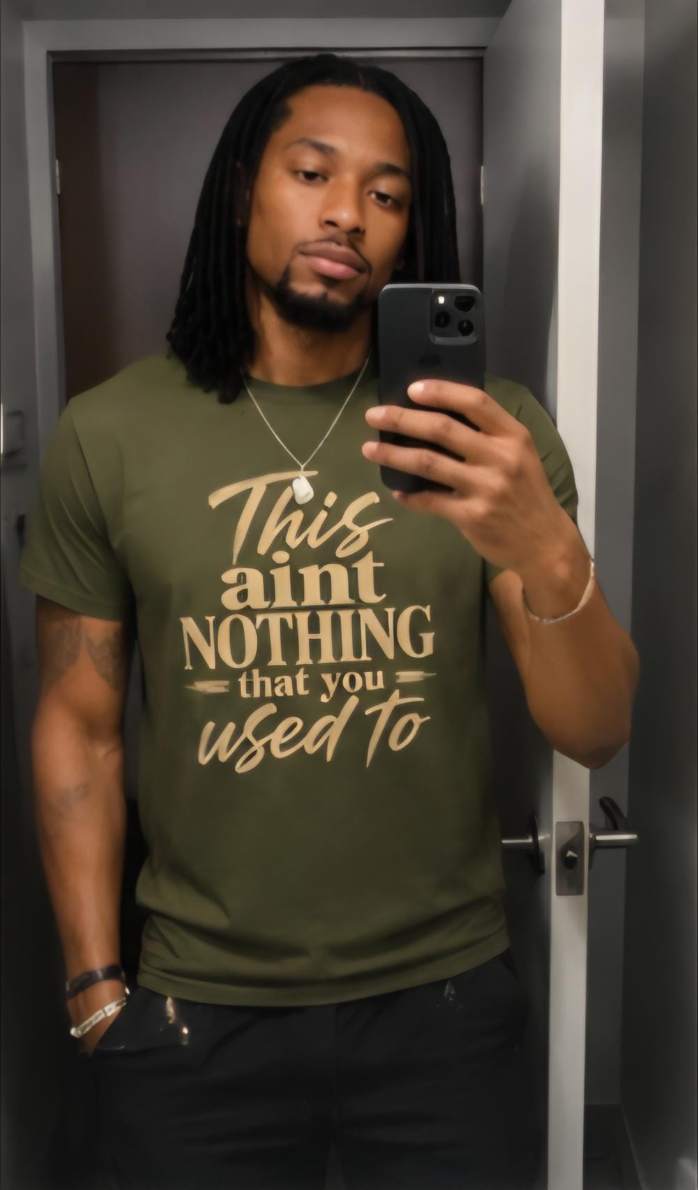 Motivational Graphic T-Shirt: "This Ain't Nothing That You Used To" Streetwear Tee