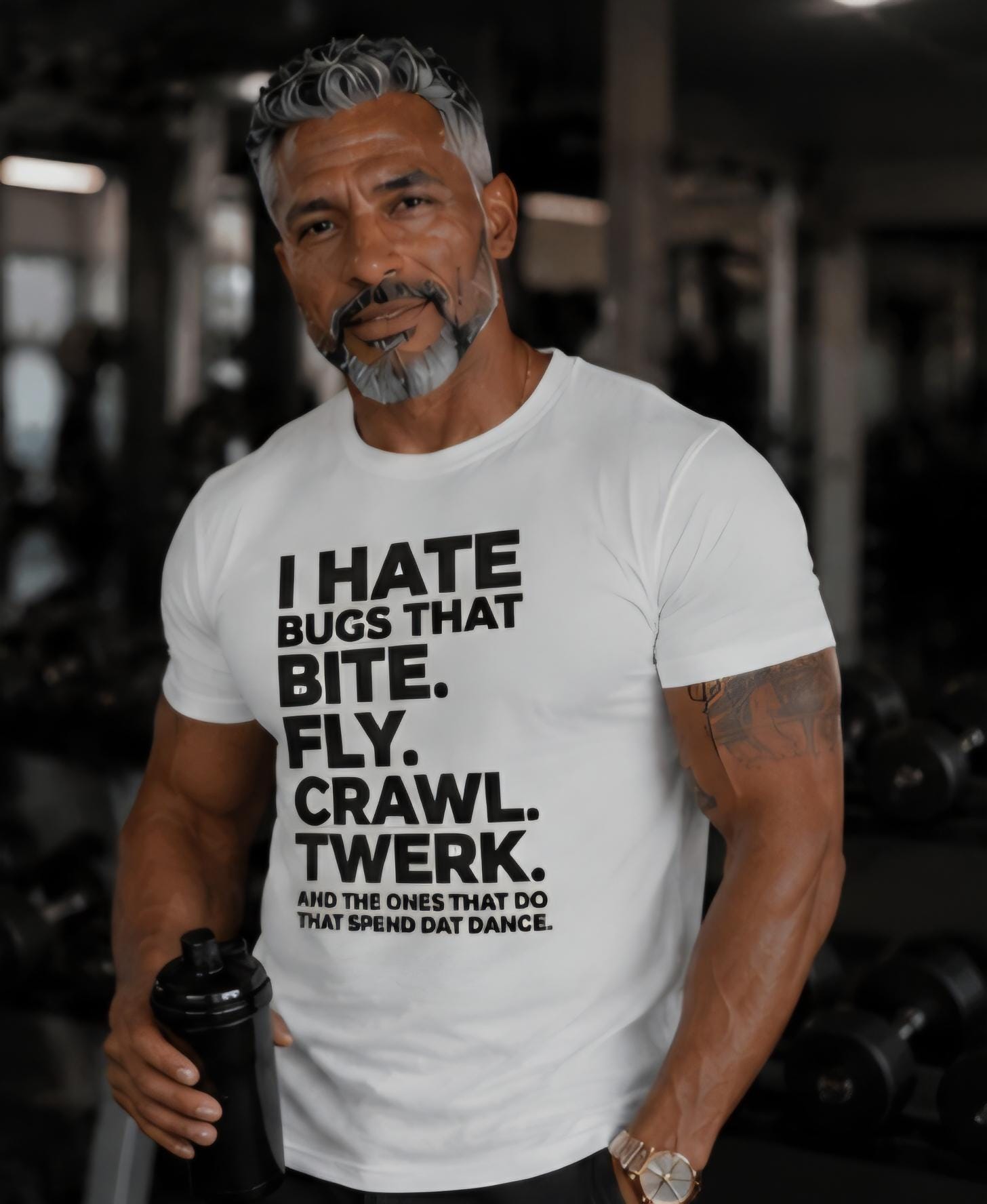 Funny Bug Twerk Dance Meme Shirt, Viral Humor Graphic Tee