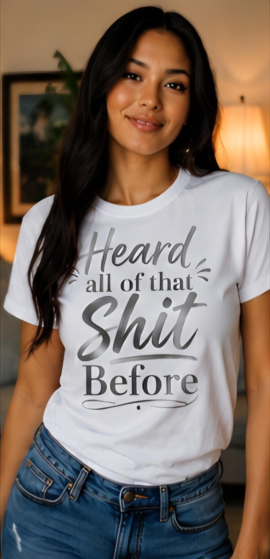 Heard All Of That Shit Before Shirt, Sarcastic Graphic Tee, Funny Attitude Shirt, Unbothered Shirt, Sassy Statement Tee, Funny Adult Humor S