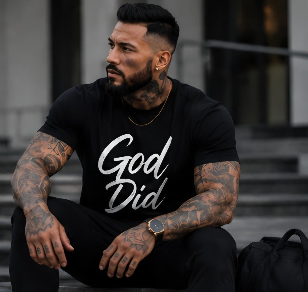 God Did Christian T-Shirt, Faith Based Apparel, Religious Tee