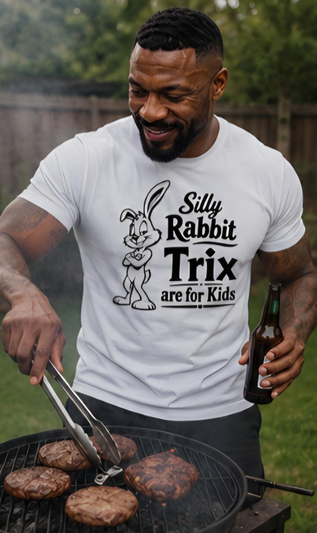 Silly Rabbit Trix Graphic Tee – Funny Statement Humor Shirt