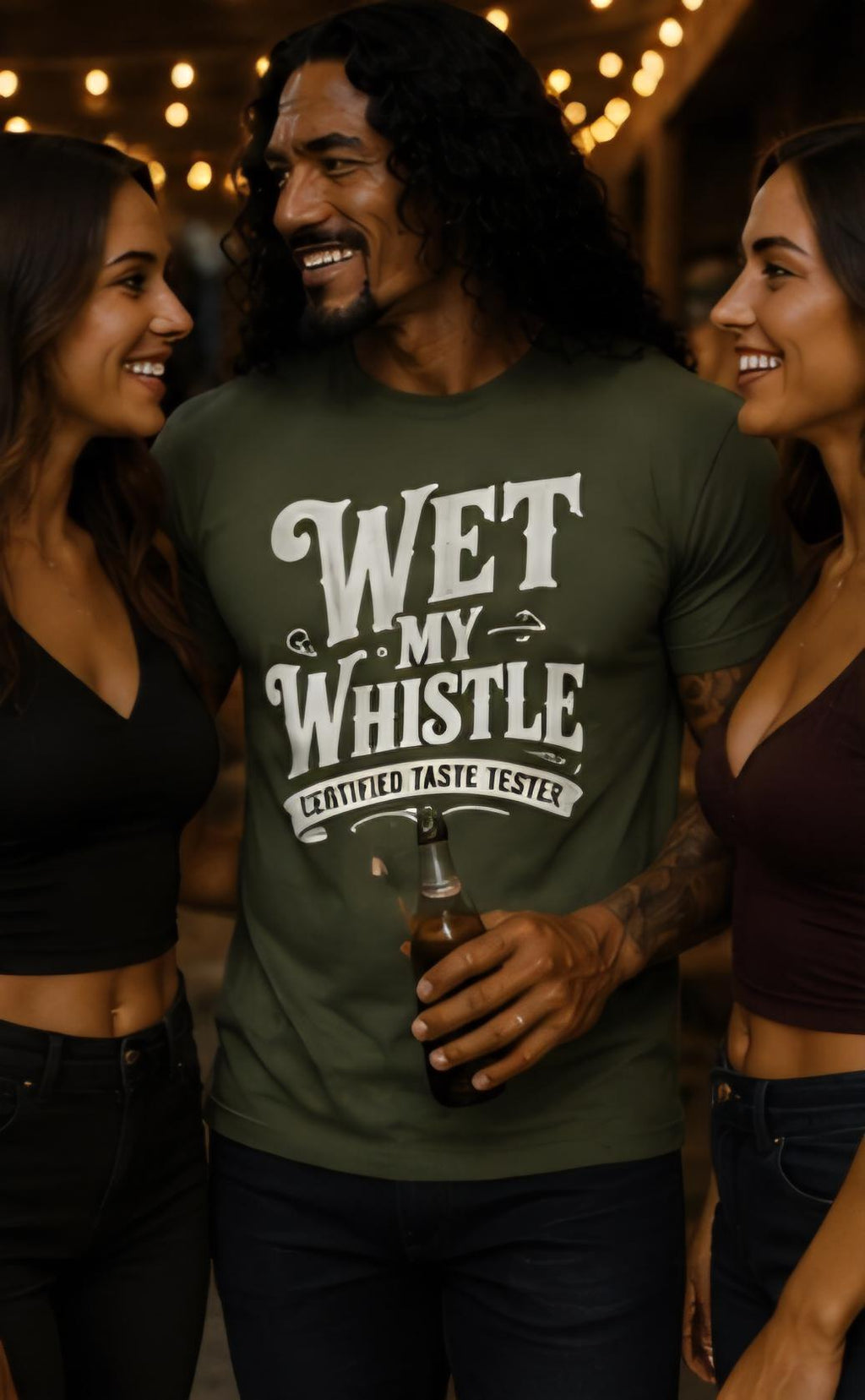 Wet My Whistle Certified Taste Tester Shirt, Adult Humor Graphic Tee