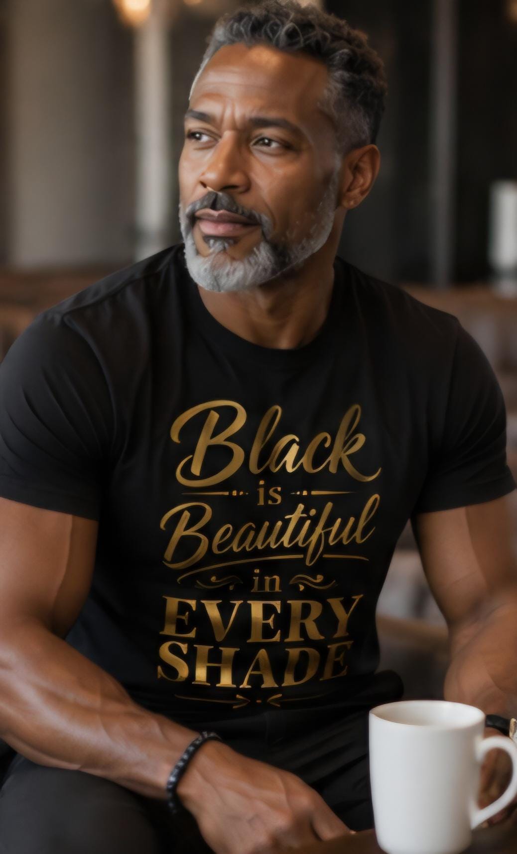 Black Is Every Shade T-Shirt, Melanin Pride Tee, Cultural Statement Apparel