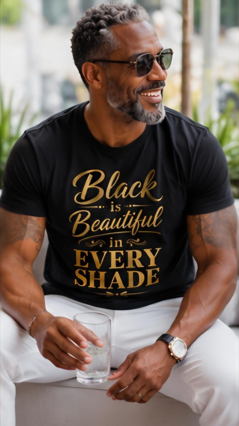 Black Is Every Shade T-Shirt, Melanin Pride Tee, Cultural Statement Apparel