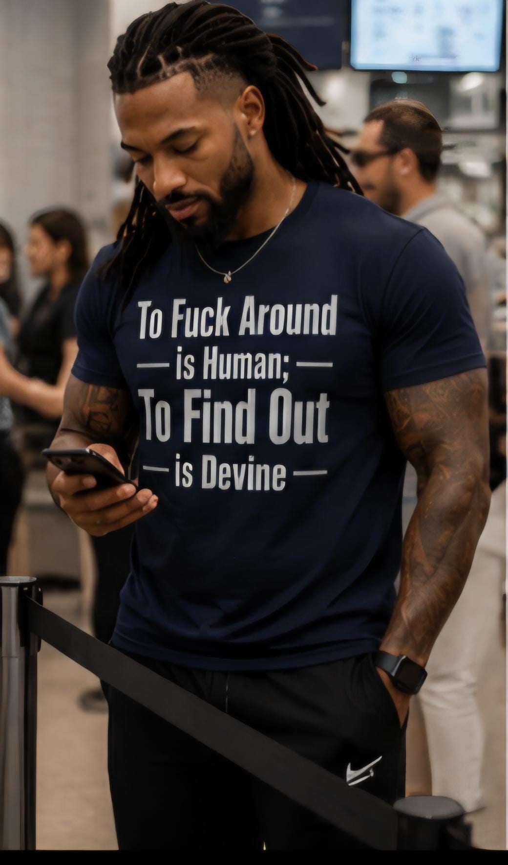 To Fuck Around Is Human To Find Out Is Devine Shirt | Funny Adult Humor Tee | Sarcastic Graphic T-Shirt | Unisex Statement Shirt