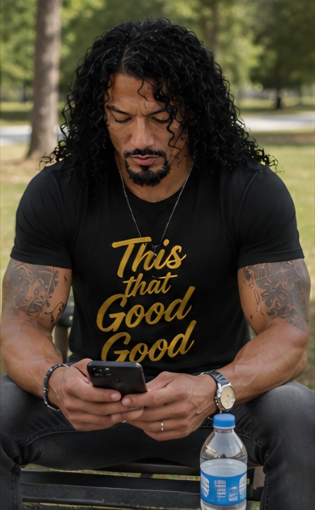 This That Good Good Funny Statement T-Shirt, Bold Humor Tee, Adult Graphic Shirt