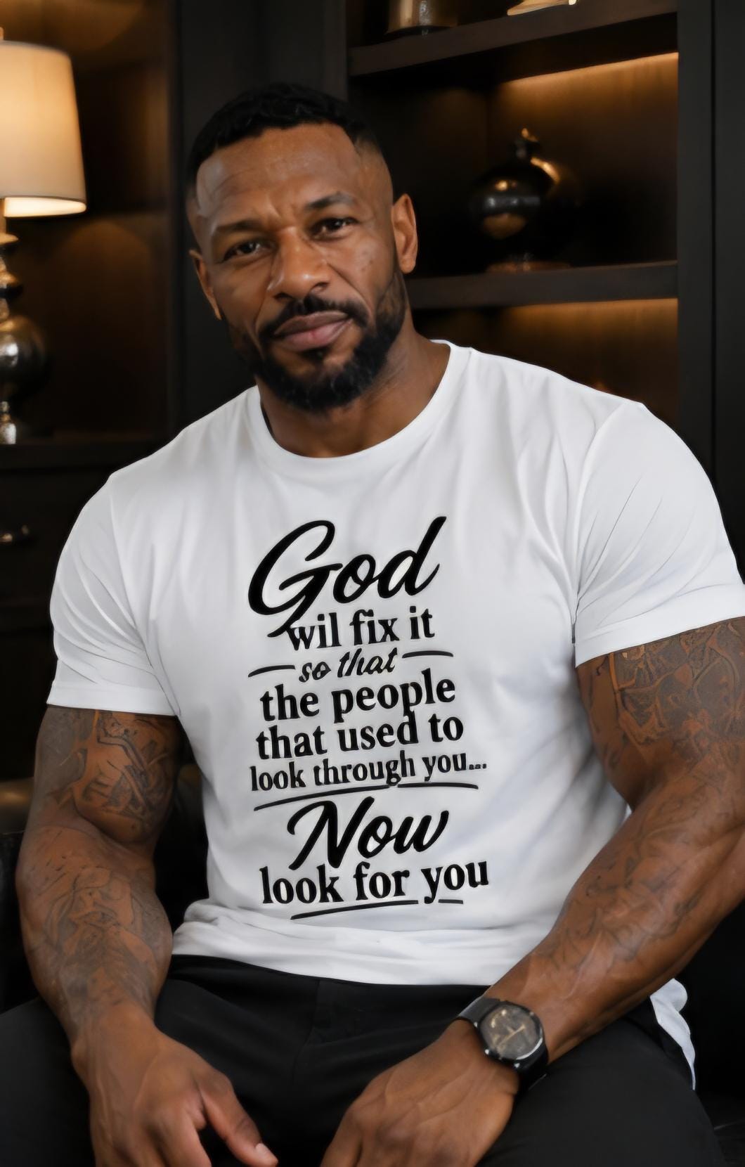 Faith Inspired Christian T Shirt: God Will Fix It Unisex Tee