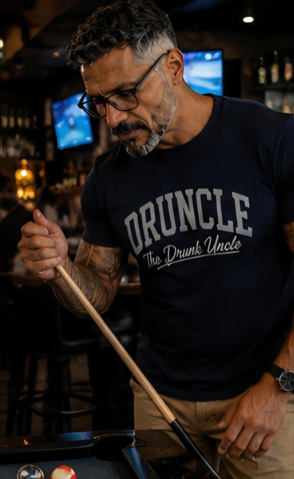 Navy Blue Druncle Shirt, Silver Vinyl Funny Uncle Tee, Family Reunion BBQ Gift