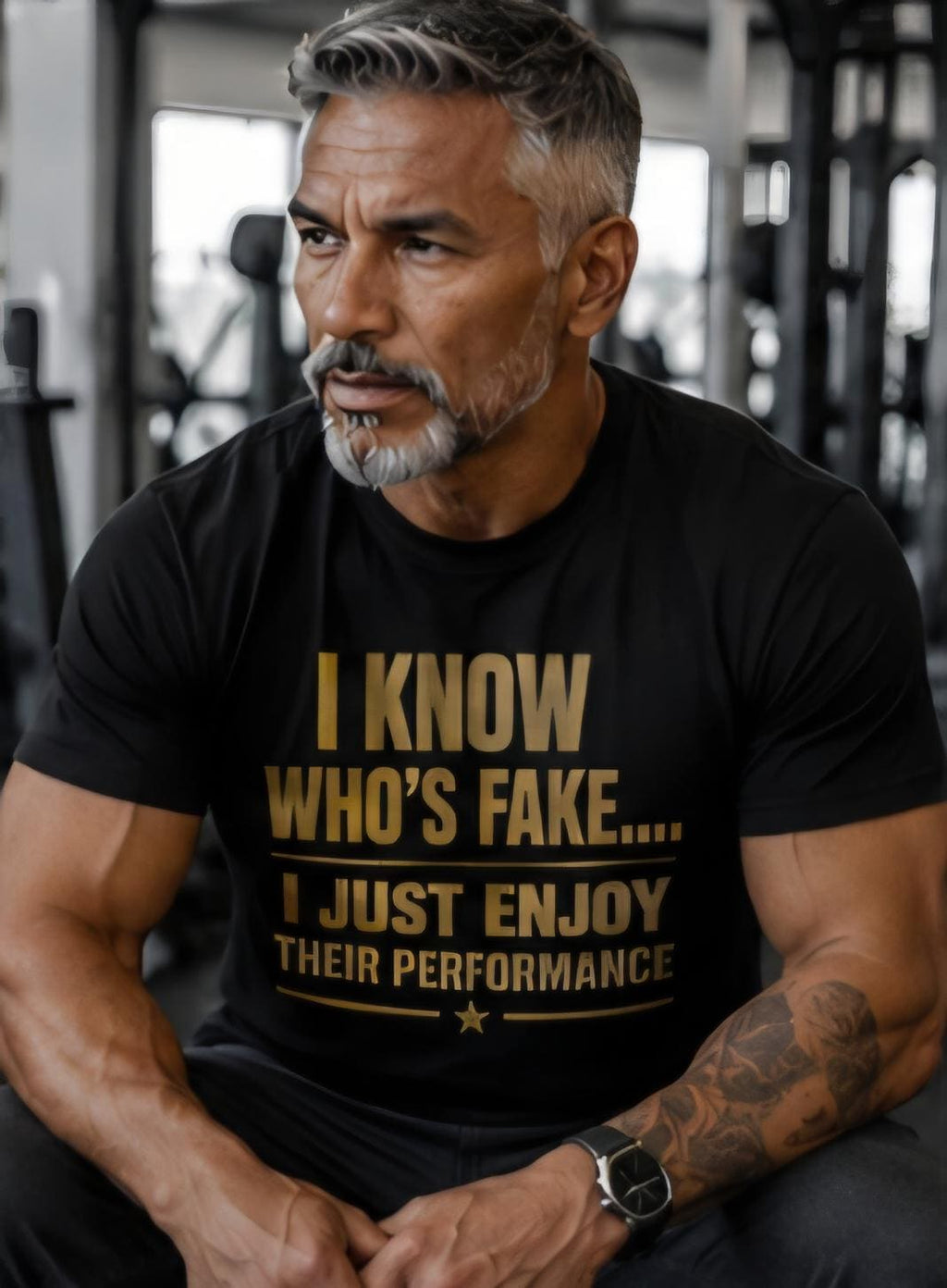 I Know Who's Fake T-Shirt, Sarcastic Humor Quote Graphic Tee
