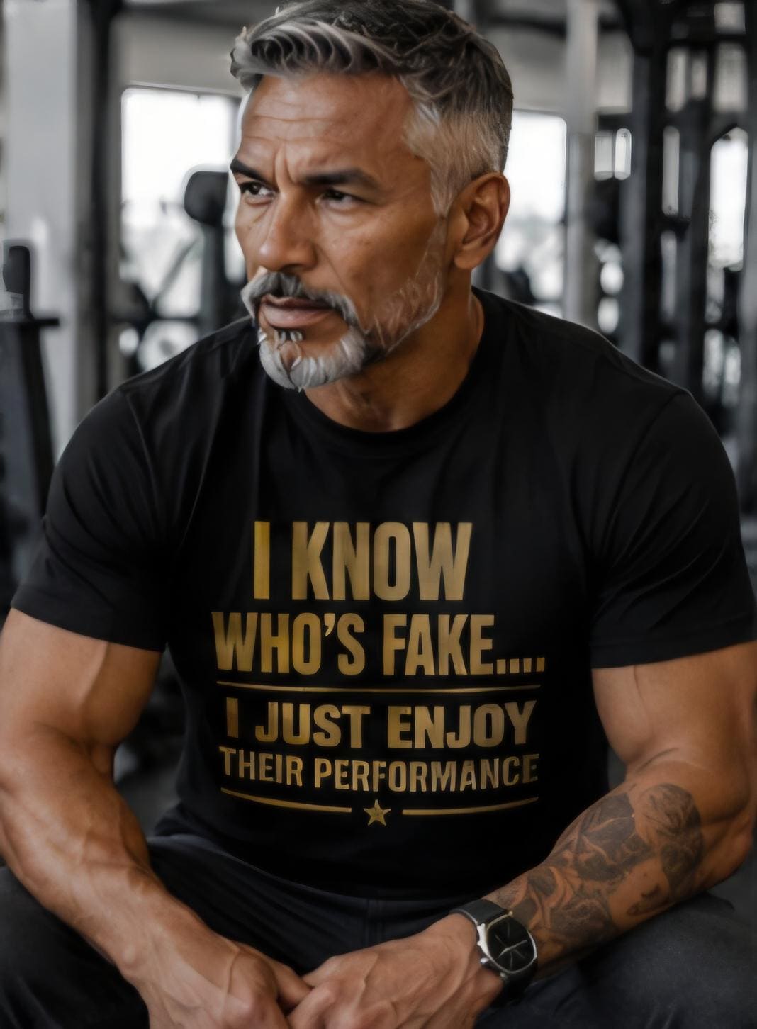 I Know Who's Fake T-Shirt, Sarcastic Humor Quote Graphic Tee