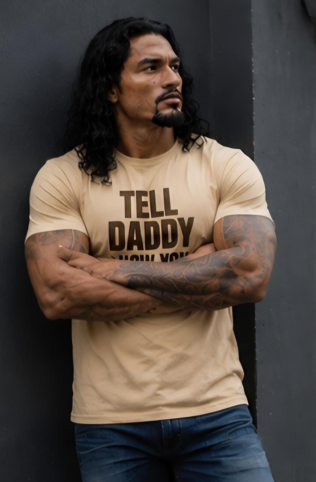 Tell Daddy How You Want It Graphic Tee – Adult Humor Shirt