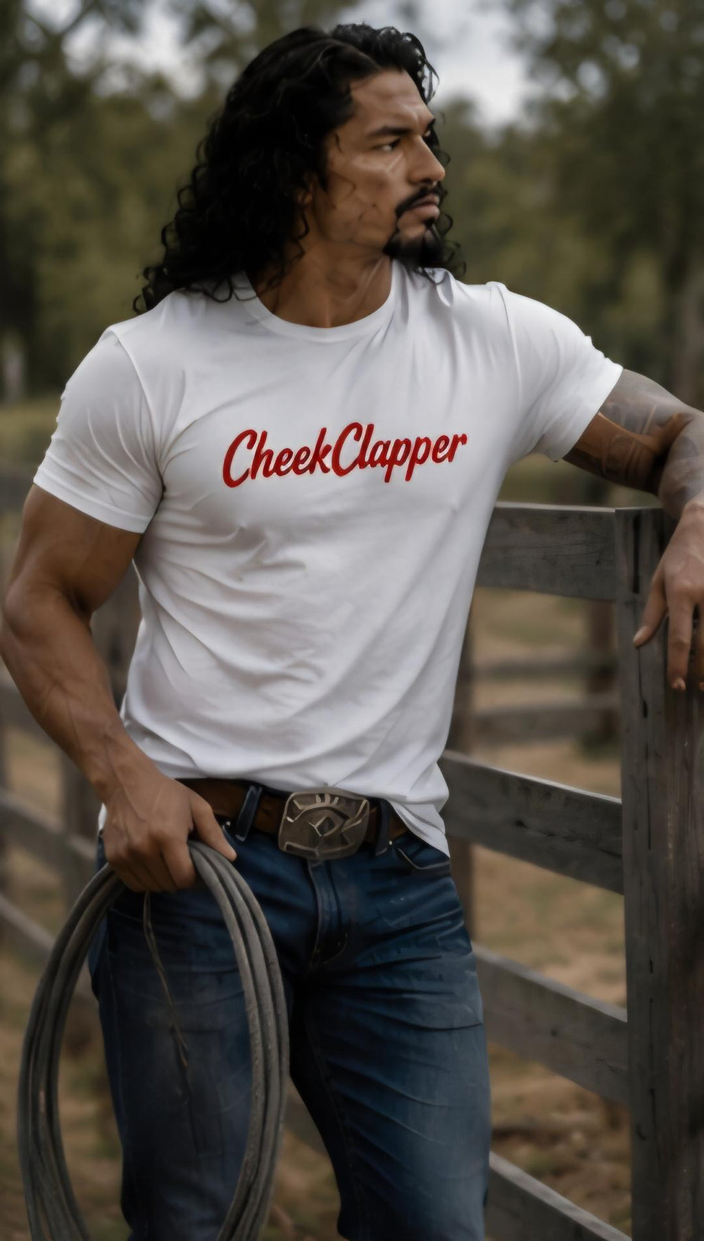 CheekClapper Funny Graphic T Shirt Bold Statement Tee Unisex Graphic Shirt Gift for Him Gift for Her Casual Streetwear Humor Tee