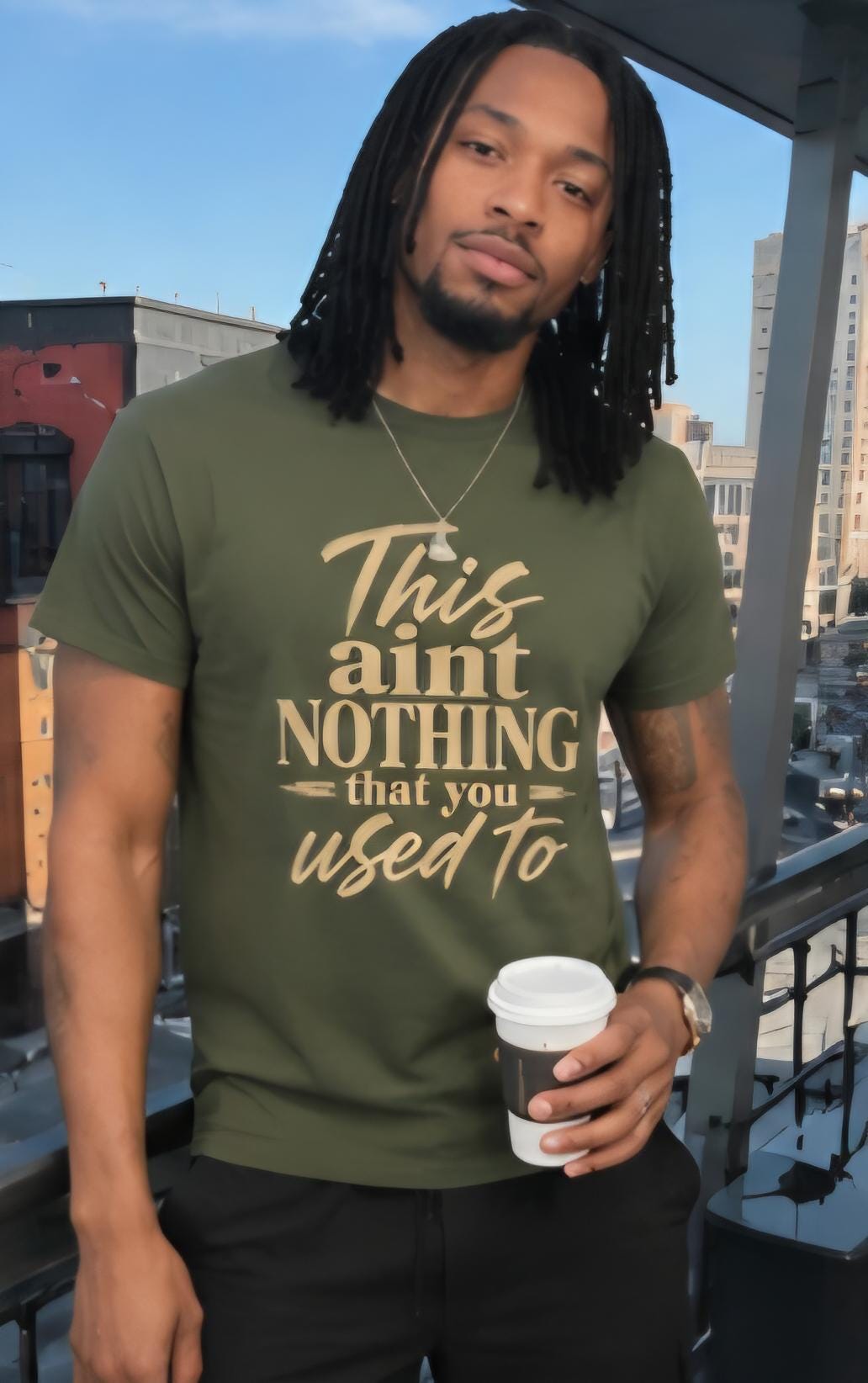 Motivational Graphic T-Shirt: "This Ain't Nothing That You Used To" Streetwear Tee