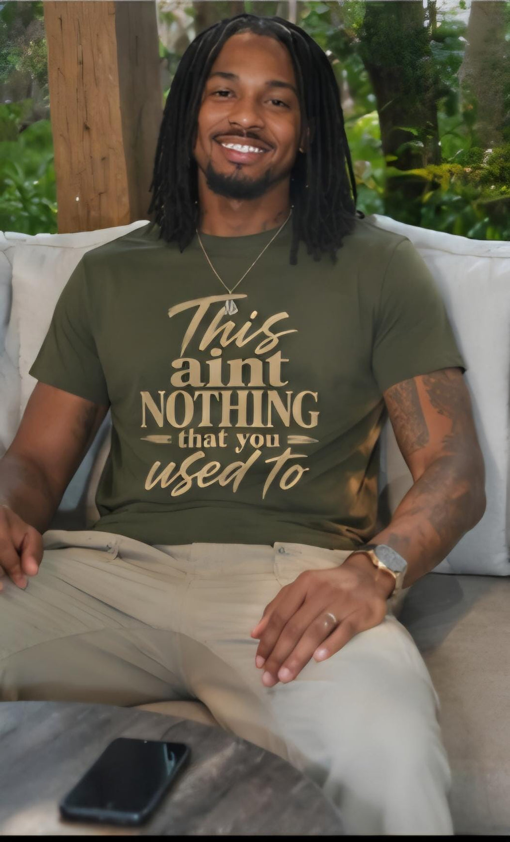 Motivational Graphic T-Shirt: "This Ain't Nothing That You Used To" Streetwear Tee