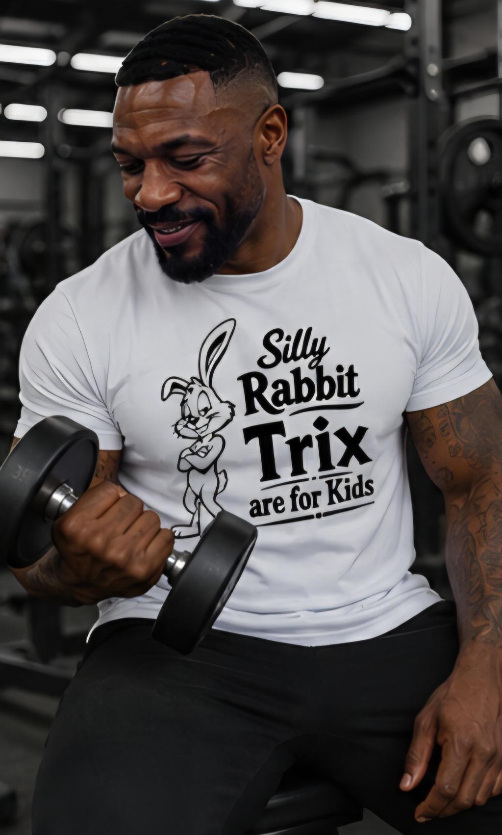 Silly Rabbit Trix Graphic Tee – Funny Statement Humor Shirt