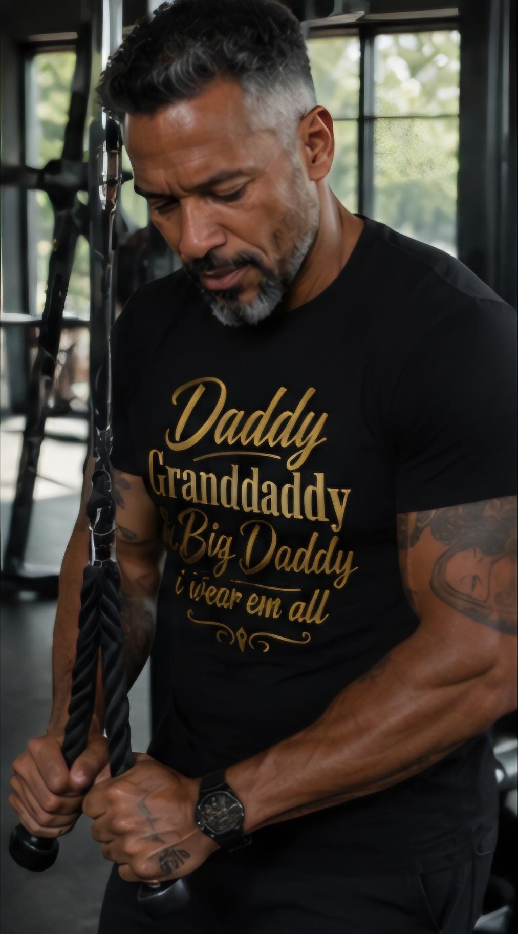 Daddy Granddaddy Big Daddy T-Shirt – Grandpa Father's Day Gift