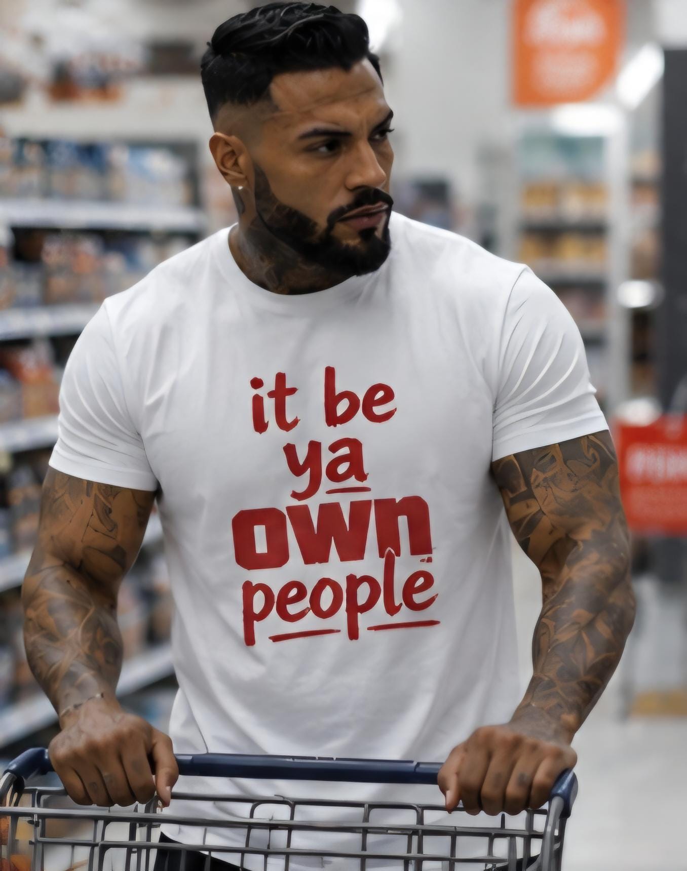 It Be Ya Own People Shirt Funny Graphic Tee Statement T Shirt Unisex Streetwear Gift for Him Gift for Her Attitude Shirt